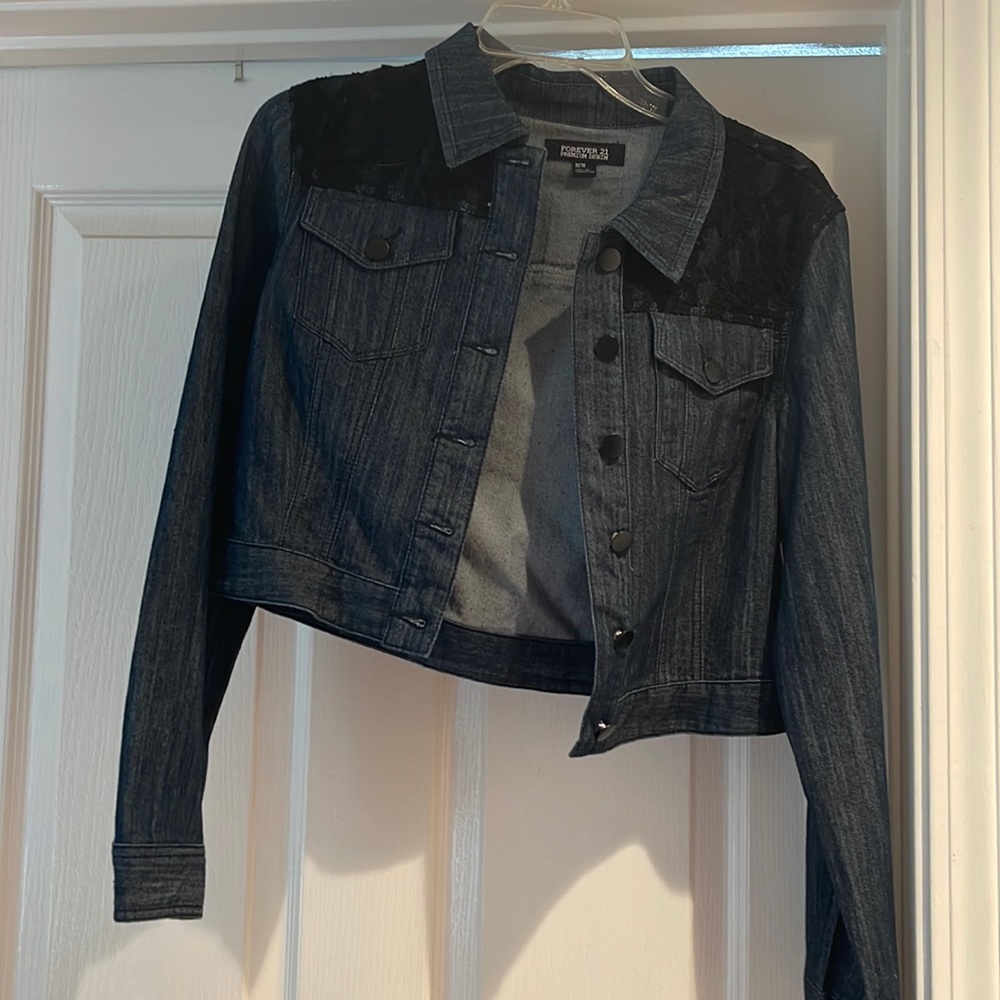 Cropped Jean jacket